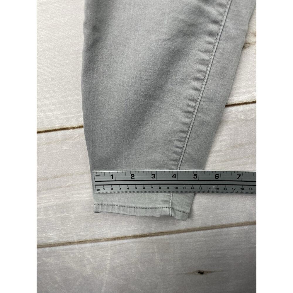 Denizen From Levi's Jeans Sz 10 W 30 High Rise Zip Ankle Skinny Gray Stretch - Picture 7 of 12